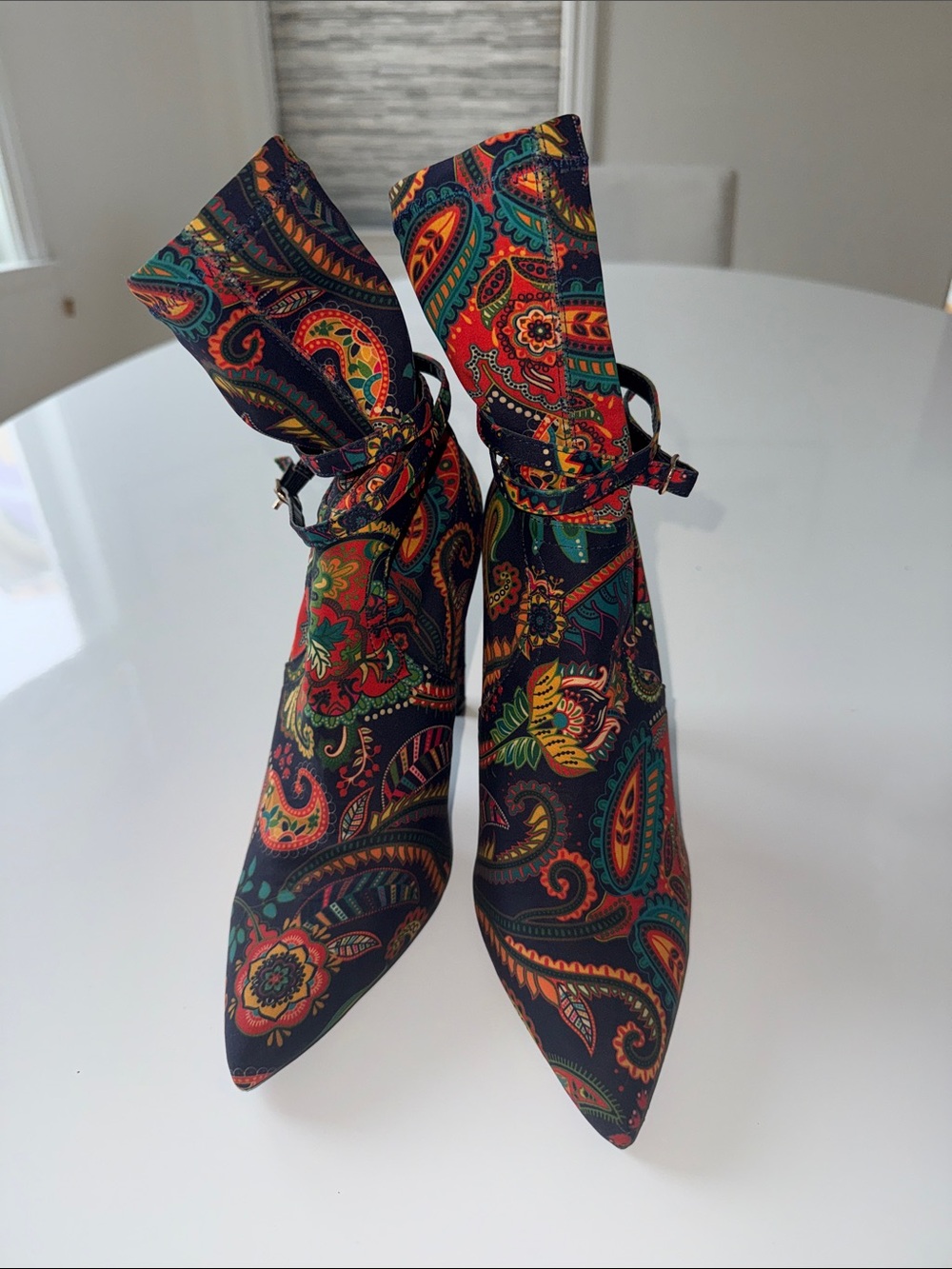 Gisele Paisley Ankle Bootie - Picture 4 of 9